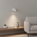 Ideal Lux 260600 LED Wandlampe Bean 1x35w | 220lm | 3000K - Netzschalter auf Körper, weiß