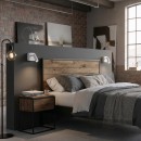 Ideal Lux 260648 LED Wandleuchte Bean Square 1x35w | 220lm | 3000K - Netzschalter auf Körper, weiß