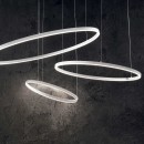 Ideal Lux 269863 LED Hängende Deckenleuchte Oracle Slim 1x35w | 3220lm | 4000k - weiß