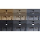 Philips 8721103096128 LED Ventilator mit Licht Olas  | 35W integrierte LED-Quelle | 2650lm | 3000-6500K | Dimmer | Fernbedienung | schwarz