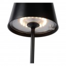 Lucide 27888/04/30 JUSTIN Außentischleuchte LED 2,2W | 154lm | 3000 K | IP54 - schwarz, dimmbar
