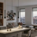 Ideal Lux 279770 LED Hängende Deckenleuchte Diesis SP 1x7w | 660lm | 3000k - schwarz