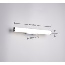 Trio T283274106 LED Wandleuchte über dem Spiegel MATTIMO  | 4W integrierte LED-Quelle | 500lm | 4000K