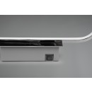 Trio 283770106 LED Wandleuchte Gianni 1x17w | 1700lm | 3000k | IP44 - Netzschalter auf Körper, Chrom