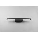 Trio 283779132 LED Wandleuchte Gianni 1x22w | 2700lm | 3000k | IP44 - Netzschalter am Körper, schwarz