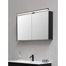 Trio 284116032 LED Wandleuchte Lino 1x115w | 1200lm | 3000k | IP44 - Matt schwarz