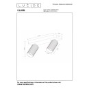 Lucide L099390230 Spot-Deckenleuchte CLUBS GU10