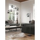 Trio 302000642 abgehängte Deckenleuchte Pure 6x28W | E14 - höhenverstellbar, anthrazit