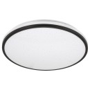 Rabalux 3054 LED Deckenleuchte Slava 1x18w | 1170lm | 3000k | IP44 - schwarz, weiß
