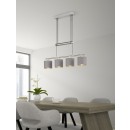 TRIO 305400441 Garda Hängeleuchte E14 4x28W