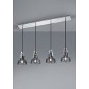 TRIO 305600406 Kolan Hängeleuchte E27 4x28W