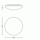 Philips 31814/31/16 LED Wandleuchte 1x12W Twirly | 2700K