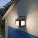 Philips 8721103105431 LED solar Außenwandleuchte Zyren  | 25W integrierte LED-Quelle | 4000lm | 3000K | schwarz