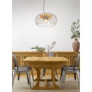 Trio 311100367 Pendel-Deckenleuchte Tamil 3x40W | E27 - höhenverstellbar, Nickel