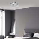 Rabalux 3115 Deckeneinbauleuchte Duchess 4x40W | G9 - Chrom