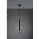 Trio 313400132 Hängende Deckenleuchte Clermont 1x10w | E27 - einstellbare Höhe, schwarz