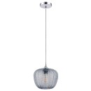 Rabalux 3177 Pendel-Deckenleuchte Monet 1x40W | E27 - Rauch, Chrom