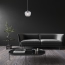 Rabalux 3177 Pendel-Deckenleuchte Monet 1x40W | E27 - Rauch, Chrom