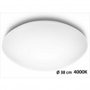 Philips 31802/31/16 LED Deckenleuchte 4x6W Suede | 4000K