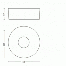 Philips 32159/31/16 LED Deckenleuchte 1x6W Syon | 2700K