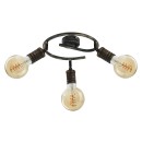 Rabalux 3217 Deckenleuchte Fidel 3x25W | E27 - Antikgold