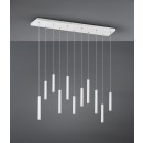 TRIO 321611131 LED Pendelleuchte Tubular 11x2,5W | 2420lm | 3000K | IP20 - 3-Phasen-dimmbar, weiß