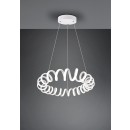 TRIO 325110131 LED Pendelleuchte Curl 1x33W | 3500lm | 4000K | IP20 - 3-Phasen-dimmbar, weiß