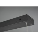 Trio 326810132 LED Hängende Deckenleuchte Edge 1x35w | 4100lm | 2300 + 3000 + 4000K - 3-Phasen-Dimmen, DIP-Switch, einstellbare Höhe, schwarz