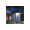 Philips 8721103105455 LED solar Außenwandleuchte Zyren  | 25W integrierte LED-Quelle | 4000lm | 5000K | schwarz