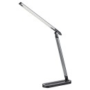 Rabalux 3350 LED Tischleuchte Misha 1x7w | 360-400lm | 4000k - dimmbar, schwarz, silber