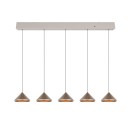 Trio 336210565 LED Pendelleuchte LAGUNA | 5W integrierte LED-Quelle | 500lm | 2300+3000+4000K