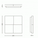 Philips 33622/31/16 LED Wandleuchte 2x1W Date | 2700K