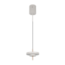 Trio T340210176 LED Pendelleuchte KEATON  | 10W integrierte LED-Quelle | 1x1200lm | 2300+3000+4000K | Seilleuchte | Trio - SwitchDimmer | grau