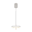Trio T340219176 LED Pendelleuchte KEATON | 34W integrierte LED-Quelle | 1x4000lm | 2300+3000+4000K | Seilleuchte | Trio - SwitchDimmer | grau