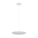 Trio 340910131 LED-Deckenpendelleuchte Tray 1x29W | 3750lm | 4000K - höhenverstellbar, dimmbar, weiß