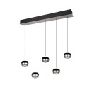 Trio SELECT  344410507  LED Pendelleuchte ORBIT  | 5x8W integrierte LED-Quelle | 5x960lm | 2300+3000+4000K
