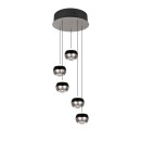 Trio SELECT  344430507  LED Pendelleuchte ORBIT  | 5x8W integrierte LED-Quelle | 5x960lm | 2300+3000+4000K