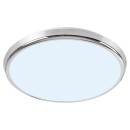 Rabalux 3464 LED-Außendeckenleuchte Balthasar 1x18W | 1600lm | 3000-6500K | RGB | IP44 - Chrom, Weiß