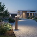 Ideal lux I346700 LED Gartenleuchte BOEING  | 14W integrierte LED-Quelle | 1700lm | 3000K