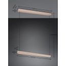 Trio 347910143 LED Pendelleuchte WALLACE | 29W integrierte LED-Quelle | 3500lm | 2300+3000+4000K | verstellbar | Trio - SwitchDimmer