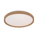 Rabalux 3500 LED-Deckenleuchte Sherwood 1x50W | 4000lm | 3000-6500K | RGB - Fernbedienung, einstellbare Lichttemperatur, Sterneneffekt, Timer, Nachtmodus, dimmbar, Holz