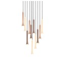 Trio T352091117 LED Pendelleuchte FIATO  | 11x3W integrierte LED-Quelle | 11x400lm | 2300+3000+4000K