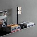Ideal lux 353258 Tischlampe BINOMIO  G9 | mit Schalter | bronze