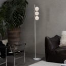 Ideal lux 353265 Stehlampe BINOMIO  G9 | mit Schalter | bronze