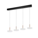 Trio T354910465 LED Pendelleuchte CELESTE  | 4x7,5W integrierte LED-Quelle | 4x750lm | 3000K