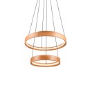 Trio 355039130 LED Pendelleuchte LYNWOOD | 37W integrierte LED-Quelle | 4300lm | 3000K | Trio - SwitchDimmer | Seilleuchte