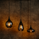Trio 317000332 Pendelleuchte Lumina 3x40W | E14 - höhenverstellbar, schwarz, chrom