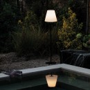 Ideal lux 365749 Tischlampe für den Außenbereich ARCADIA  E27 | mit Schalter | weiß