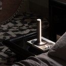 Ideal lux 366104 LED Tischlampe DORICA  | 8W integrierte LED-Quelle | 240lm | 3000K | mit Schalter | blau