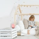 Rabalux 3680 LED Tischdekoleuchte Wasabi 1x1W | RGB - USB, orange, Holz